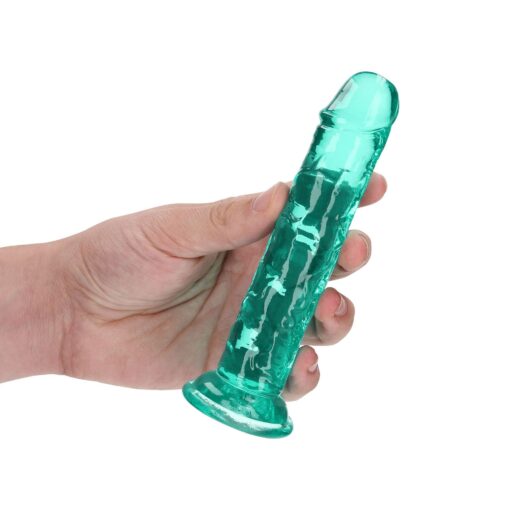 Straight realistic dildo with suction cup - 6' / 14,5 - obrazek 3