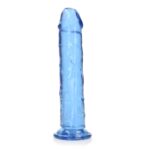 Proste realistyczne dildo z przyssawką – 23 cm - obrazek 6