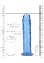 Proste realistyczne dildo z przyssawką – 23 cm - obrazek 7