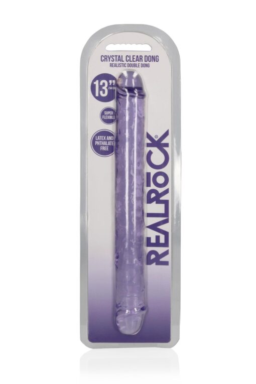 Dildo podwójne realistyczne – 34 cm - obrazek 2