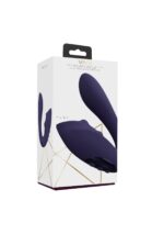 Vive - yuki - rechargeable dual motor - g-spot vibrator with massaging beads - purple - obrazek 2