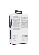 Vive - yuki - rechargeable dual motor - g-spot vibrator with massaging beads - purple - obrazek 3