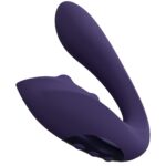 Vive - yuki - rechargeable dual motor - g-spot vibrator with massaging beads - purple - obrazek 5