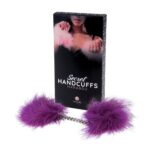 Kajdanki Marabou – fioletowe - obrazek 4