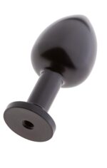 Malesation alu-plug with suction cup small, black - obrazek 4