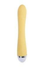 Wibrator – Flovetta by Toyfa Aster, żółty, 22 cm, z stymulatorem łechtaczki - obrazek 4