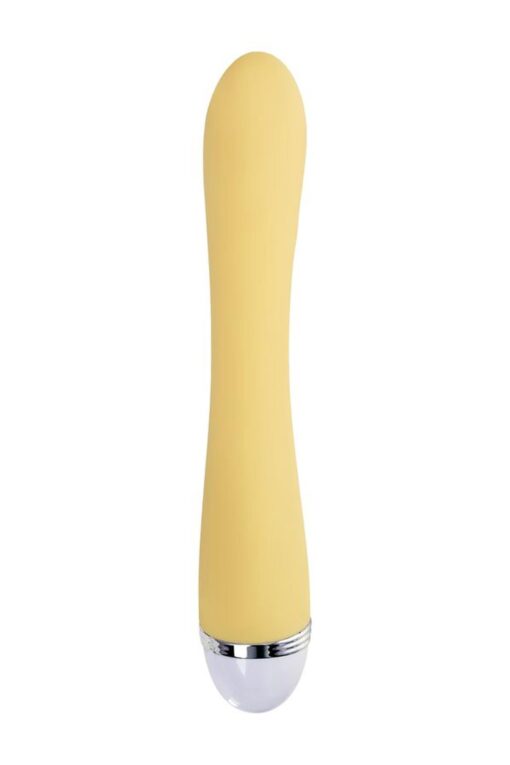 Wibrator – Flovetta by Toyfa Aster, żółty, 22 cm, z stymulatorem łechtaczki - obrazek 4