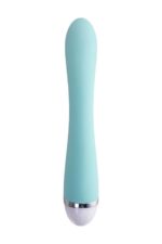 Wibrator z masażerem łechtaczki Flovetta – mięta, 22 cm - obrazek 4