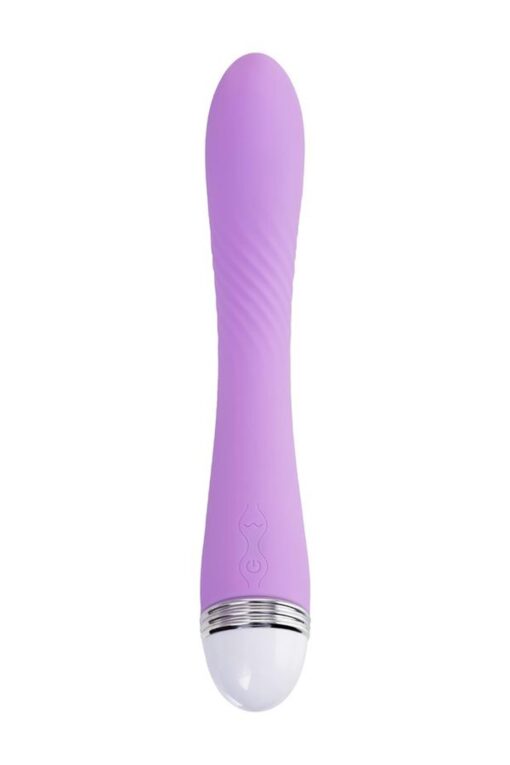 Flovetta by toyfa hyacinth vibrator, silicone, purple, 21.5 cm - obrazek 2