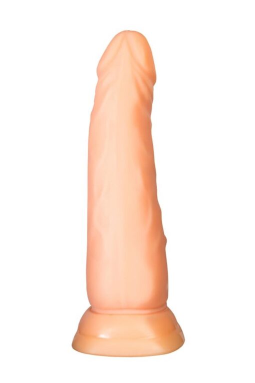 Dildo realistyczne A-Toys – TPE, cieliste, 16,8 cm - obrazek 3