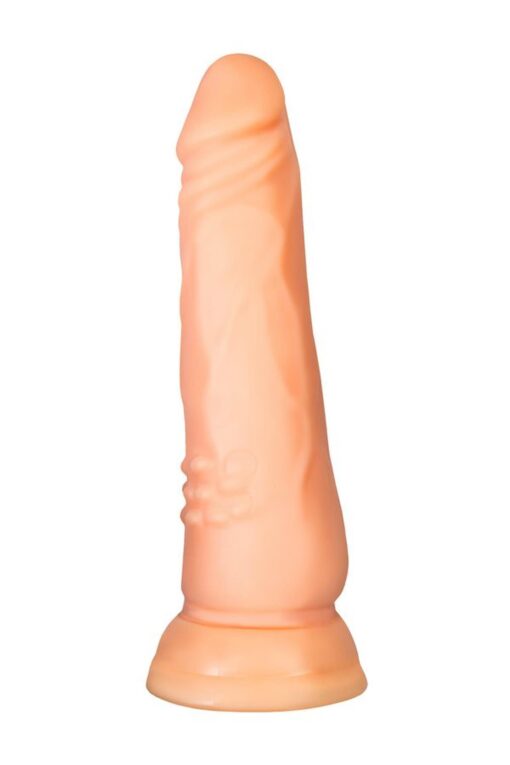Dildo realistyczne A-Toys – TPE, cieliste, 16,8 cm - obrazek 4