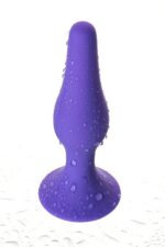 A-Toys – korek analny silikonowy – fioletowy – 10,2 cm - obrazek 9