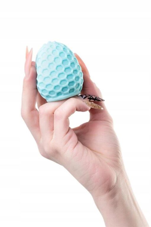 Masturbator A-Toys – w kształcie pośladków, żółto-cielisty, 14 cm - obrazek 4