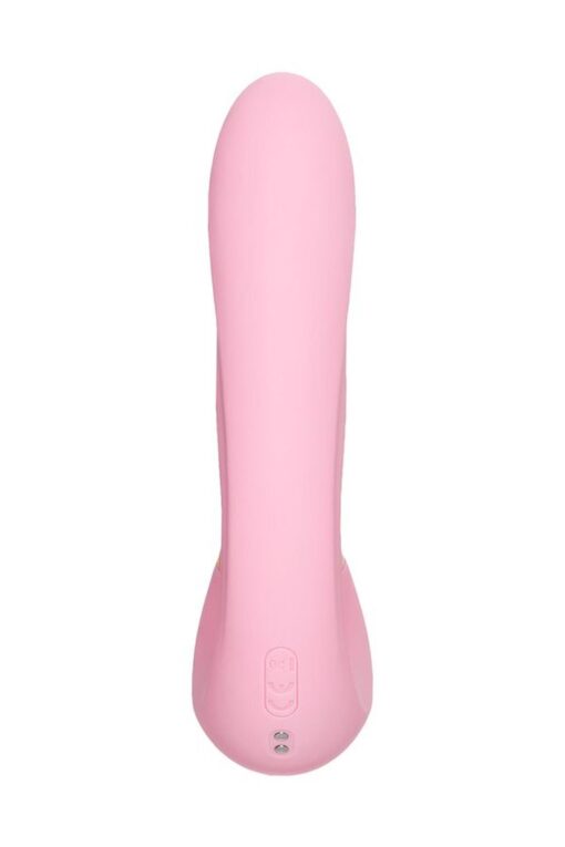 Stymulator łechtaczki Jos Juna – wielofunkcyjny, różowy, 15 cm - obrazek 4
