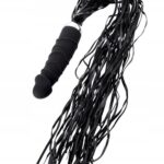 XBlack & Red – wibrator silikonowy, 6 trybów wibracji, czarny, 16 cm, Ø 3,5 cm