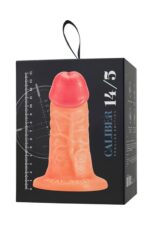 Dildo Realistic Caliber 14/5 cielisty 14 cm średnica 5 cm - obrazek 11