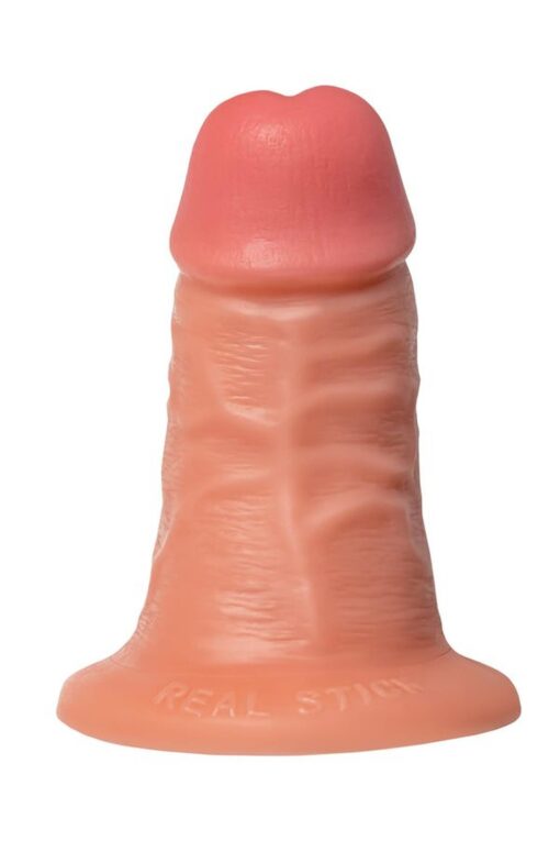 Dildo – Realistic Caliber 14/6, PVC, cielisty, długość 14 cm, średnica 6 cm - obrazek 2