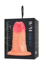 Dildo – Realistic Caliber 14/6, PVC, cielisty, długość 14 cm, średnica 6 cm - obrazek 11