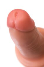 Dildo – Realistic Caliber 14/6, PVC, cielisty, długość 14 cm, średnica 6 cm - obrazek 13