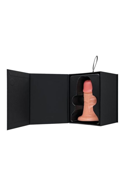 Dildo – Realistic Caliber 14/6, PVC, cielisty, długość 14 cm, średnica 6 cm - obrazek 9