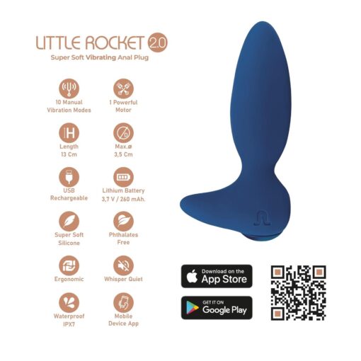 Little Rocket II + App – wibrator z aplikacją - obrazek 6