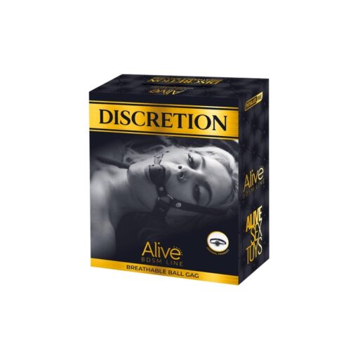 Knebel Discretion – czarny - obrazek 2