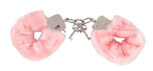 Kajdanki Love Cuffs – różowe - obrazek 2