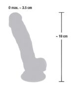 Dildo medyczny silikon – 18 cm - obrazek 8