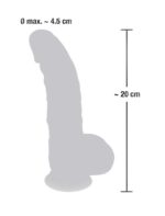 Dildo medyczne – silikonowe – 20 cm - obrazek 8