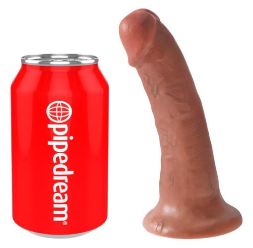 King Cock – dildo 6" – opalenizna - obrazek 2