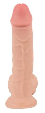 Dildo NS z ruchomą skórą – 19 cm - obrazek 3