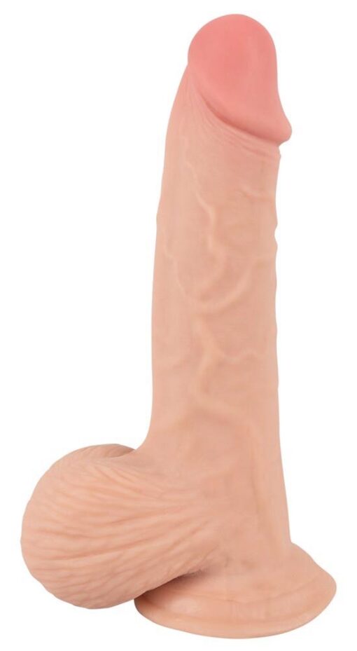 Dildo NS z ruchomą skórą – 19 cm - obrazek 4