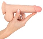 Dildo NS z ruchomą skórą – 19 cm - obrazek 7