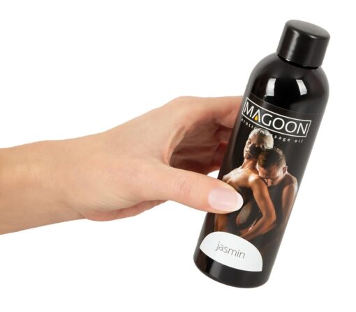 Jasmine Erotic Massage Oil 200 – olejek do masażu erotycznego o zapachu jaśminu - obrazek 4