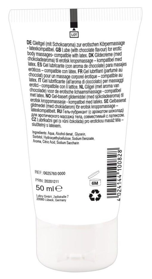 Żel jadalny Lick It! Czekolada 50 ml - obrazek 2