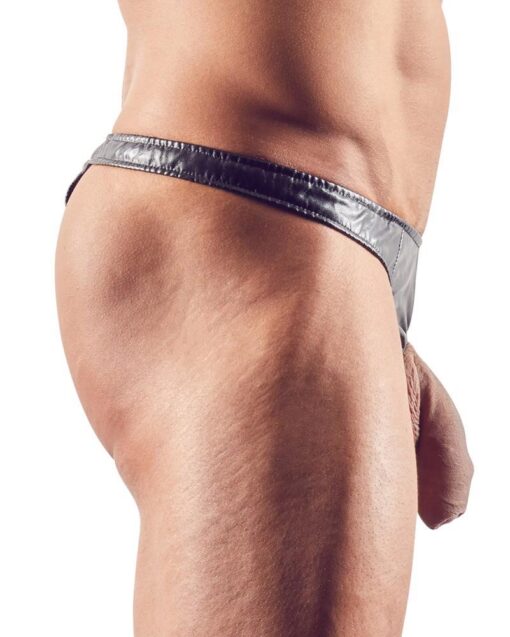 Im. leather men´s string  2xl - obrazek 3