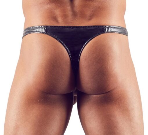 Im. leather men´s string  2xl - obrazek 6