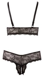 Bra and string black 2xl - obrazek 7