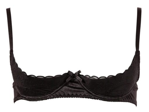 Basic shelf bra black 80c - obrazek 3