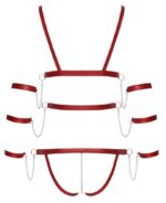Body paskowe – czerwone – M – Bad Kitty - obrazek 2