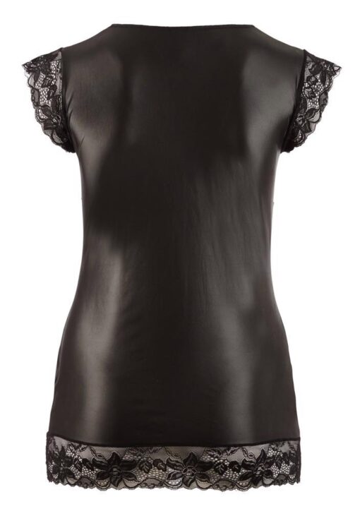 Wet look dress xl - obrazek 7