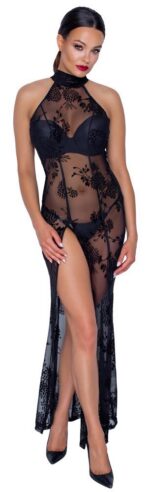 Noir dress long s - obrazek 2