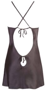 Satin chemise black xxl - obrazek 7