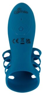 Smile vibrating cock ring - obrazek 3