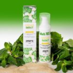 Olejek rozgrzewający do masażu Spearmint – 50 ml – składniki organiczne - obrazek 3
