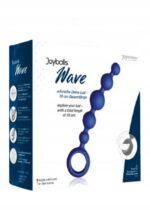 Plug/kulki-joyballs anal wave, short, blue - obrazek 2