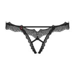 Obsessive Bravelle stringi z otwartym krokiem S/M