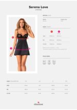 Koszulka i stringi SERENA LOVE – XS/S - obrazek 7
