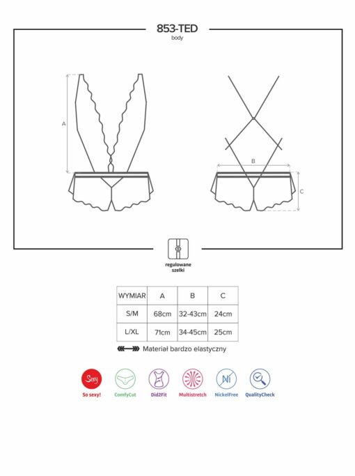 Bielizna-853-ted-1 body s/m - obrazek 7