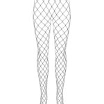 Obsessive s812 czarne rajstopy erotyczne XL/XXL